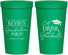 Personalized Graduation 22 oz Stadium Cups - Class Of 2027 Eat Drink Graduate | 130043