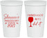 Personalized Graduation 22 oz Stadium Cups - Class Of 2027 Wined A Lot | 130044