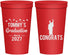 Personalized Graduation 22 oz Stadium Cups - Class Of 2027 Congrats | 130046