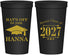 Personalized Graduation 22 oz Stadium Cups - Class Of 2027 Hats Off | 130049