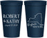 Personalized Wedding 22 oz Stadium Cups - New York | 131