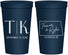 Personalized Wedding 22 oz Stadium Cups - North Dakota | 133