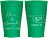 Personalized Wedding 22 oz Stadium Cups - Oklahoma | 135