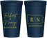Personalized Wedding 22 oz Stadium Cups - Pennsylvania | 137