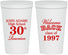 Personalized Class Reunion 22 oz Stadium Cups - Class Of 1997 30 Year | 140007