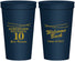 Personalized Class Reunion 22 oz Stadium Cups - Class Of 2017 10 Year | 140010