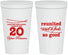 Personalized Class Reunion 22 oz Stadium Cups - Class Of 2007 20 Year | 140011
