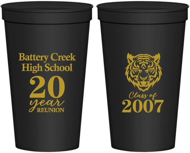 Personalized Class Reunion 22 oz Stadium Cups - Class Of 2007 20 Year | 140016