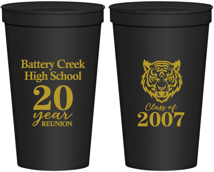 Personalized Class Reunion 22 oz Stadium Cups - Class Of 2007 20 Year | 140016