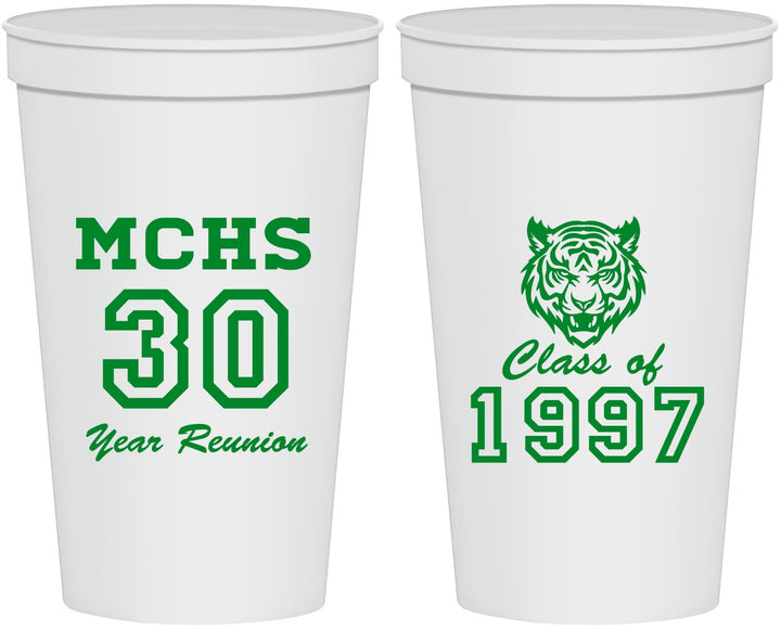 Personalized Class Reunion 22 oz Stadium Cups - Class Of 1997 30 Year | 140017