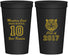Personalized Class Reunion 22 oz Stadium Cups - Class Of 2017 10 Year | 140020