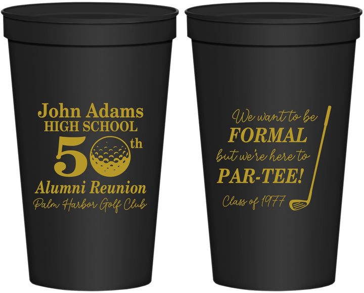 Personalized Class Reunion 22 oz Stadium Cups - Class Of 1977 50 Year | 140024
