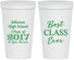 Personalized Class Reunion 22 oz Stadium Cups - Class Of 2017 10 Year | 140025
