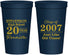 Personalized Class Reunion 22 oz Stadium Cups - Class Of 2007 20 Year | 140026