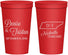 Personalized Wedding 22 oz Stadium Cups - Tennessee | 141