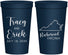Personalized Wedding 22 oz Stadium Cups - Virginia | 145
