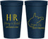 Personalized Wedding 22 oz Stadium Cups - West Virginia | 147