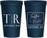 Personalized Wedding 22 oz Stadium Cups - Wyoming | 149