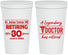 Personalized Retirement 22 oz Stadium Cups - Doctor | 150018