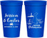 Personalized Wedding 22 oz Stadium Cups - Delaware | 157