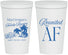 Personalized Family Reunion 22 oz Stadium Cups - Beach Reunited Af | 160012