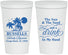 Personalized Family Reunion 22 oz Stadium Cups - Sun Sand Drink Beach | 160015