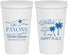 Personalized Family Reunion 22 oz Stadium Cups - Beach Is My Happy Place | 160016