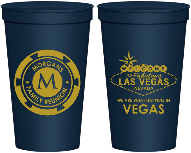 Personalized Family Reunion 22 oz Stadium Cups - Las Vegas | 160037