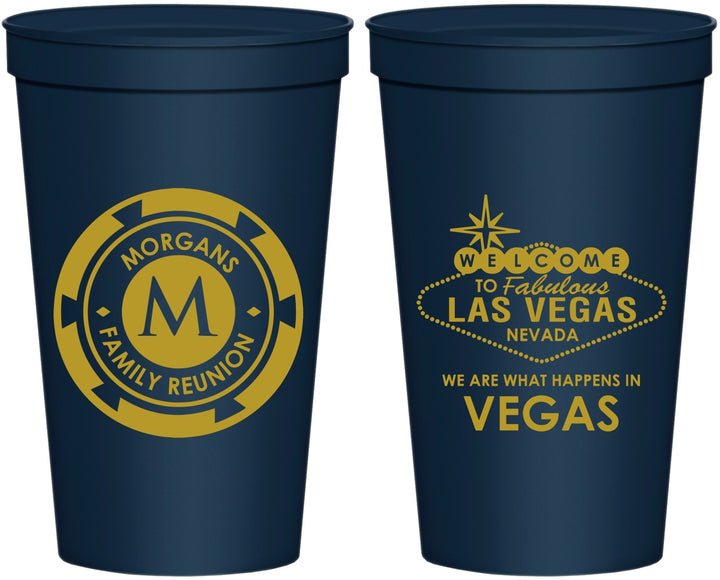 Personalized Family Reunion 22 oz Stadium Cups - Las Vegas | 160037
