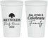 Personalized Family Reunion 22 oz Stadium Cups - Eat Drink Celebrate | 160053