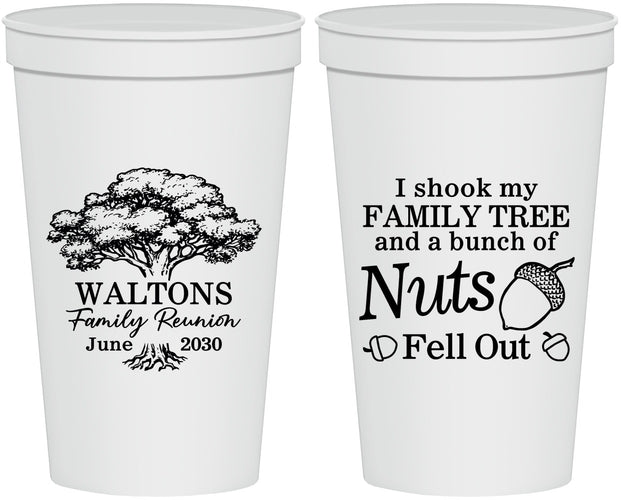 Personalized Family Reunion 22 oz Stadium Cups - Tree | 160058
