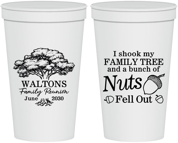 Personalized Family Reunion 22 oz Stadium Cups - Tree | 160058