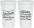 Personalized Family Reunion 22 oz Stadium Cups - String Lights | 160059