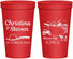 Personalized Wedding 22 oz Stadium Cups - Iowa | 164