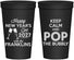 Personalized New Years 22 oz Stadium Cups - 2027 Pop The Bubbly | 170006