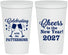 Personalized New Years 22 oz Stadium Cups - 2027 Cheers | 170011