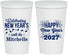 Personalized New Years 22 oz Stadium Cups - 2027 Nye Confetti | 170015