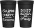 Personalized New Years 22 oz Stadium Cups - 2027 Eat Drink Party | 170022