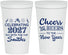 Personalized New Years 22 oz Stadium Cups - 2027 Cheers | 170023