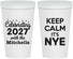 Personalized New Years 22 oz Stadium Cups - 2027 Nye | 170025