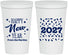 Personalized New Years 22 oz Stadium Cups - 2027 Confetti | 170027