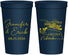 Personalized Wedding 22 oz Stadium Cups - Nebraska | 176