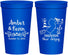 Personalized Wedding 22 oz Stadium Cups - New Jersey | 179