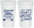 Personalized Family Vacation 22 oz Stadium Cups - Beach Toes In The Sand | 180000