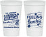Personalized Family Vacation 22 oz Stadium Cups - Feeling Beachy | 180002