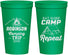 Personalized Family Vacation 22 oz Stadium Cups - Eat Sleep Camp Repeat | 180014