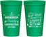 Personalized Family Vacation 22 oz Stadium Cups - Camping Trip | 180017