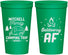 Personalized Family Vacation 22 oz Stadium Cups - Camping Trip | 180018