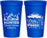 Personalized Family Vacation 22 oz Stadium Cups - Ski Trip Peaks | 180020