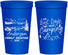 Personalized Family Vacation 22 oz Stadium Cups - Camping Trip | 180025